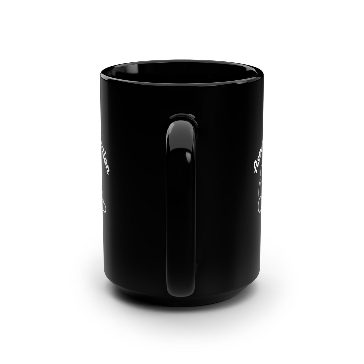Astral Projection Mug – Black Spiritual Coffee Cup