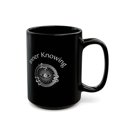 Inner Knowing Mystical Eye Mug – Black Occult Coffee Cup