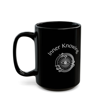 Inner Knowing Mystical Eye Mug – Black Occult Coffee Cup