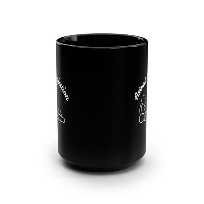 Astral Projection Mug – Black Spiritual Coffee Cup