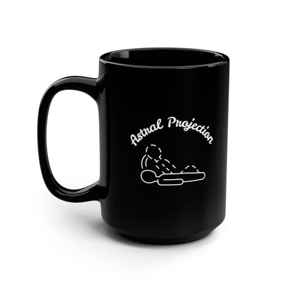 Astral Projection Mug – Black Spiritual Coffee Cup