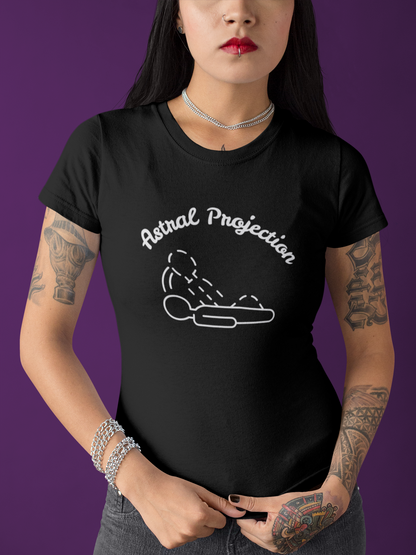 Astral Projection T-Shirt – Minimalist Spiritual Graphic Tee