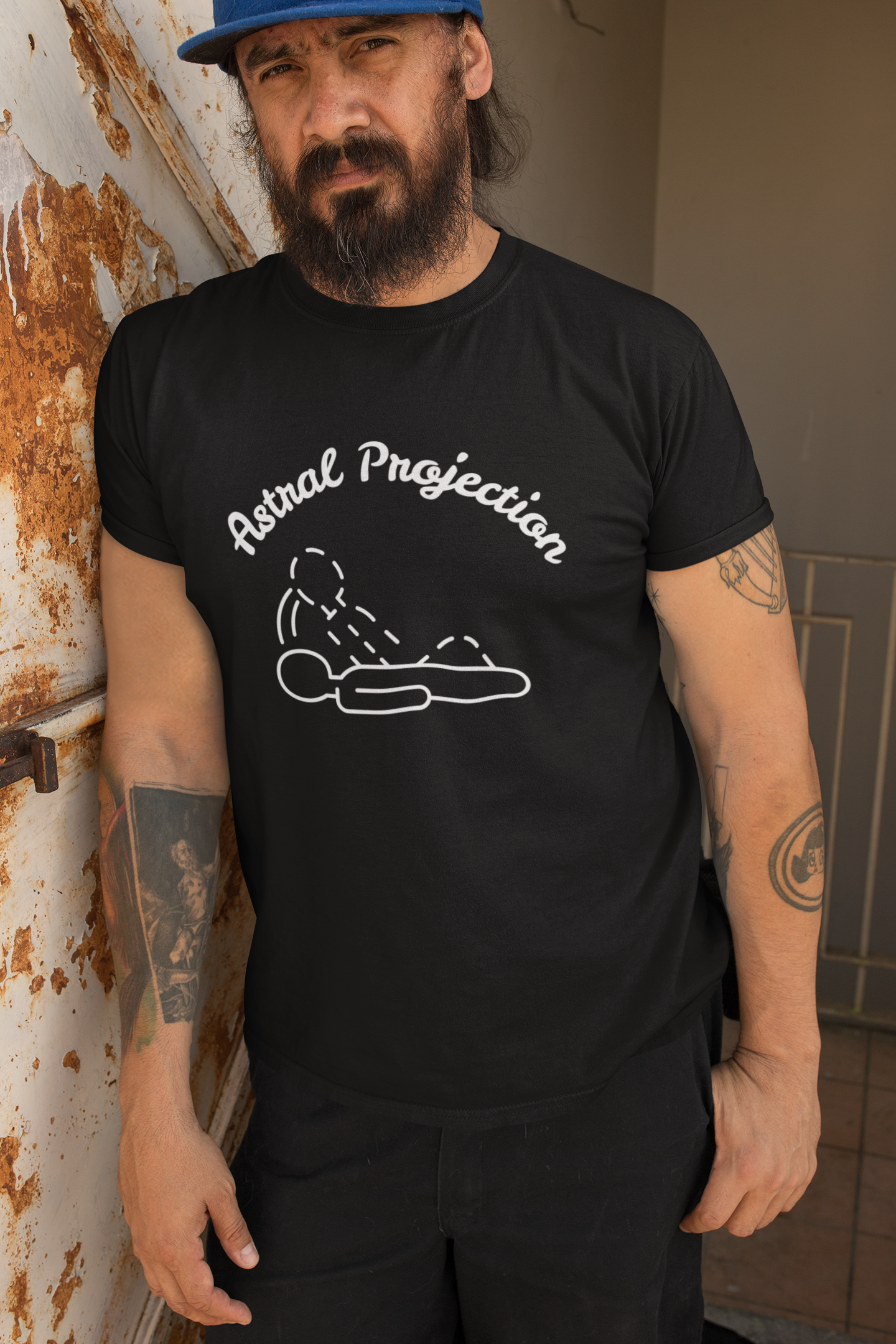 Astral Projection T-Shirt – Minimalist Spiritual Graphic Tee
