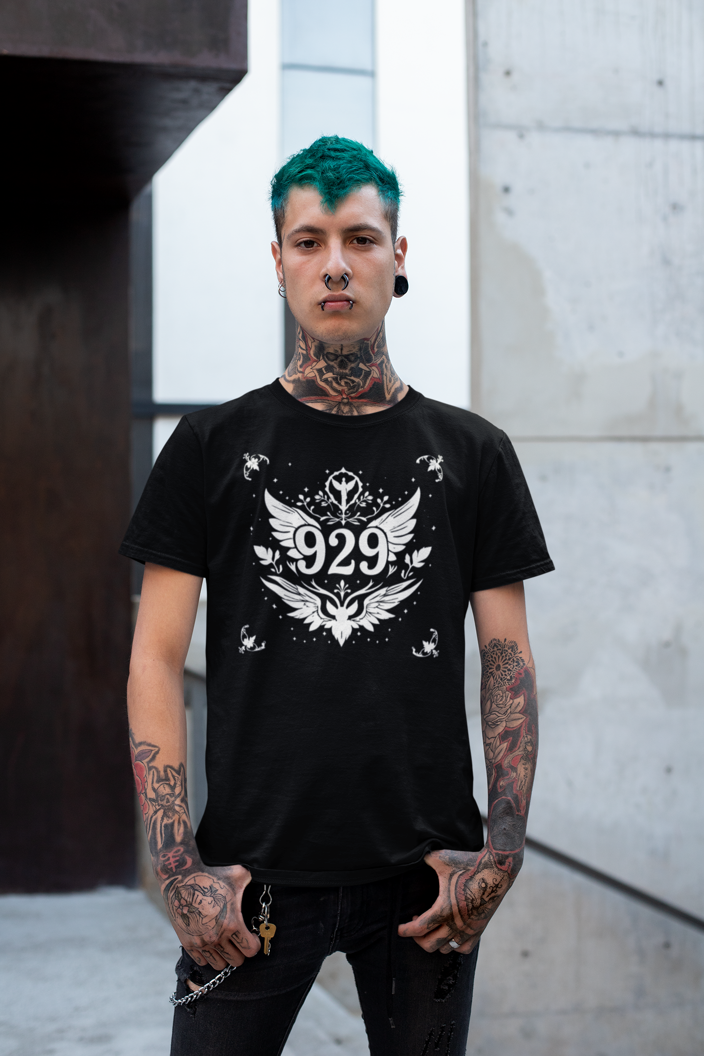 929 Angel Number Wings T-Shirt