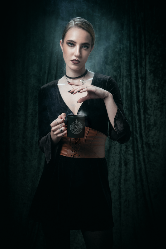 Fourth Pentacle of Mercury Mug – Solomonic Magic Symbol Coffee Mug