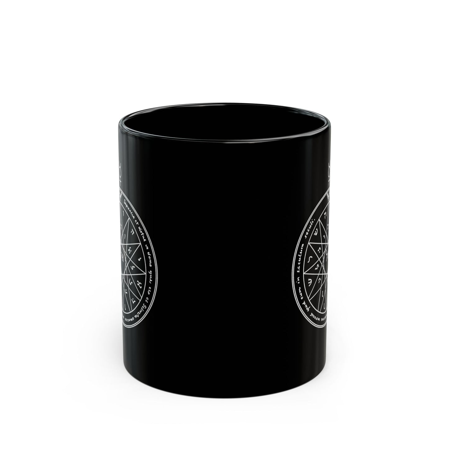 Fourth Pentacle of Mercury Mug – Solomonic Magic Symbol Coffee Mug