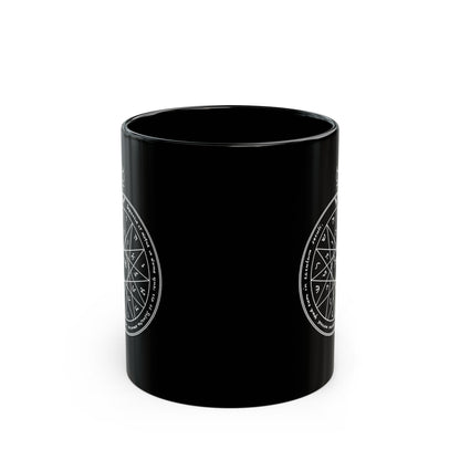 Fourth Pentacle of Mercury Mug – Solomonic Magic Symbol Coffee Mug