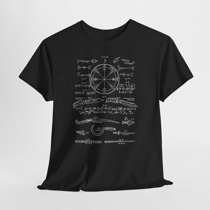 Solomonic Magic Diagram T-Shirt – Key of Solomon Occult Symbol Tee