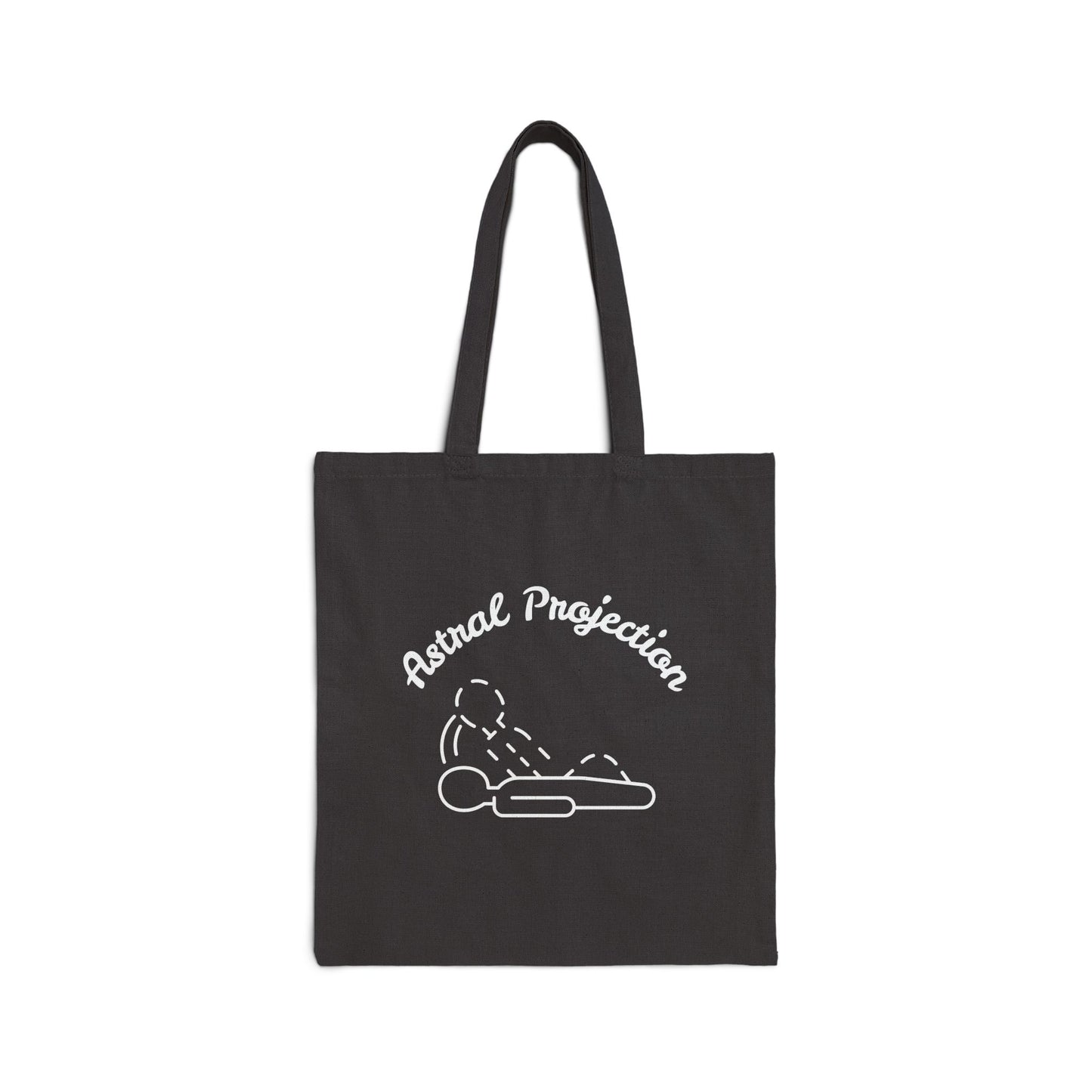 Astral Projection Tote Bag – Minimalist Spiritual Canvas Tote